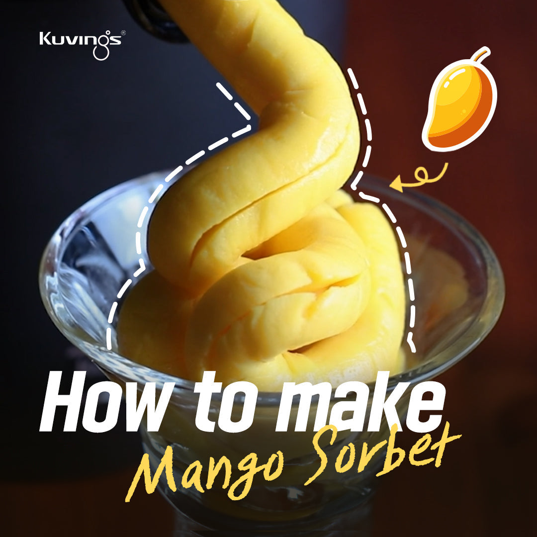 Kem Sorbet Xoài Tại Nhà